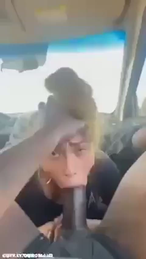 The bitch swallows the black man’s dick